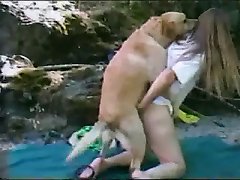 dog fuck girl in sexy ass